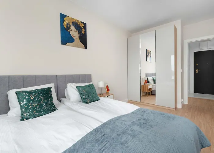 아파트 Michalczyka Modern With Parking And Balcony Next To The Odra River By Renters *
